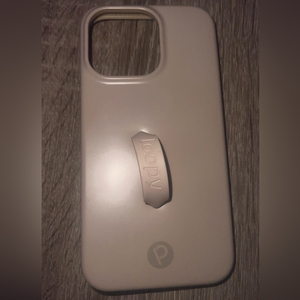 Sandstone loopy case for iPhone 13 Pro